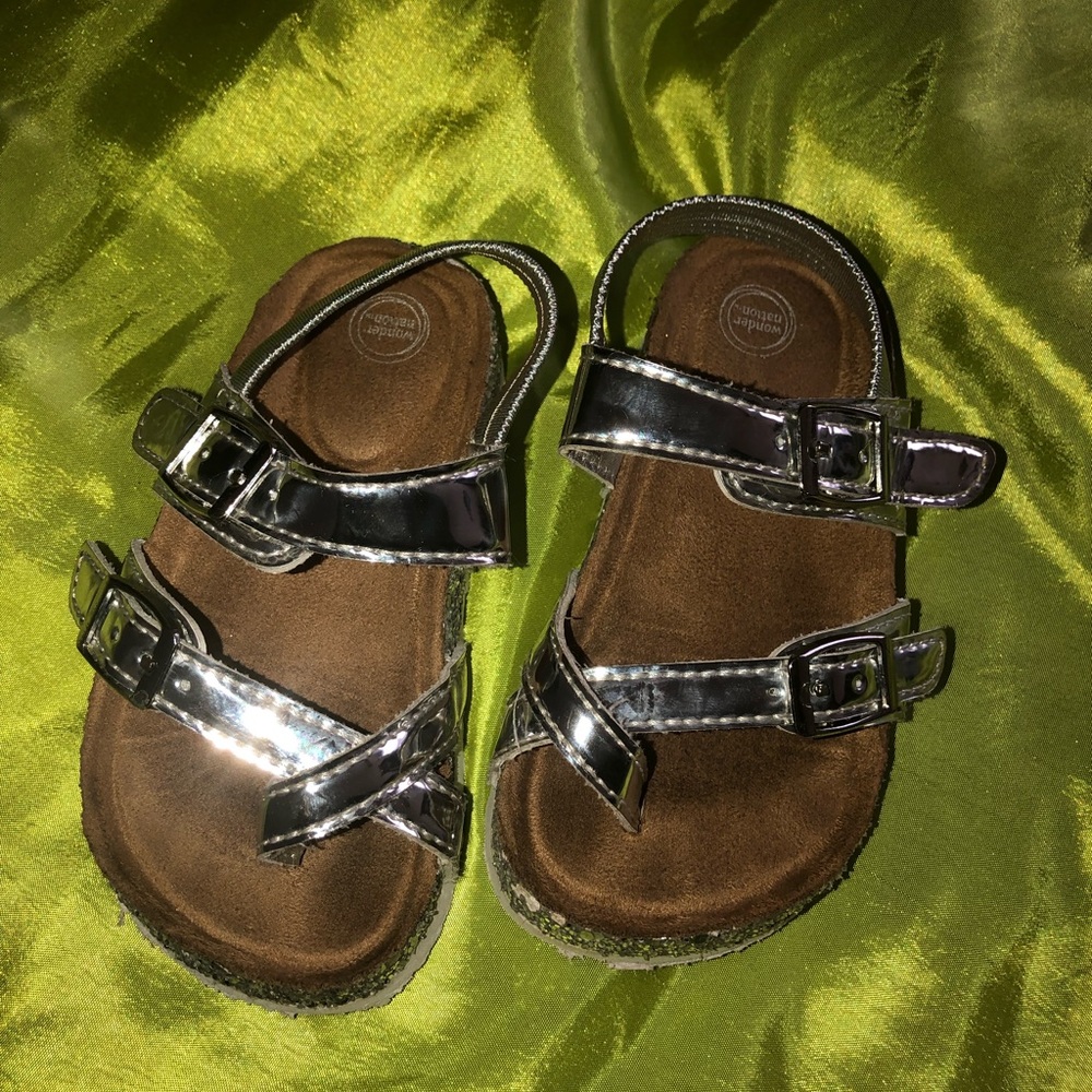 Silver sandals 🌊